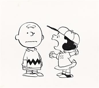 SCHULZ, CHARLES MONROE (1922-2000) The Peanuts gang.